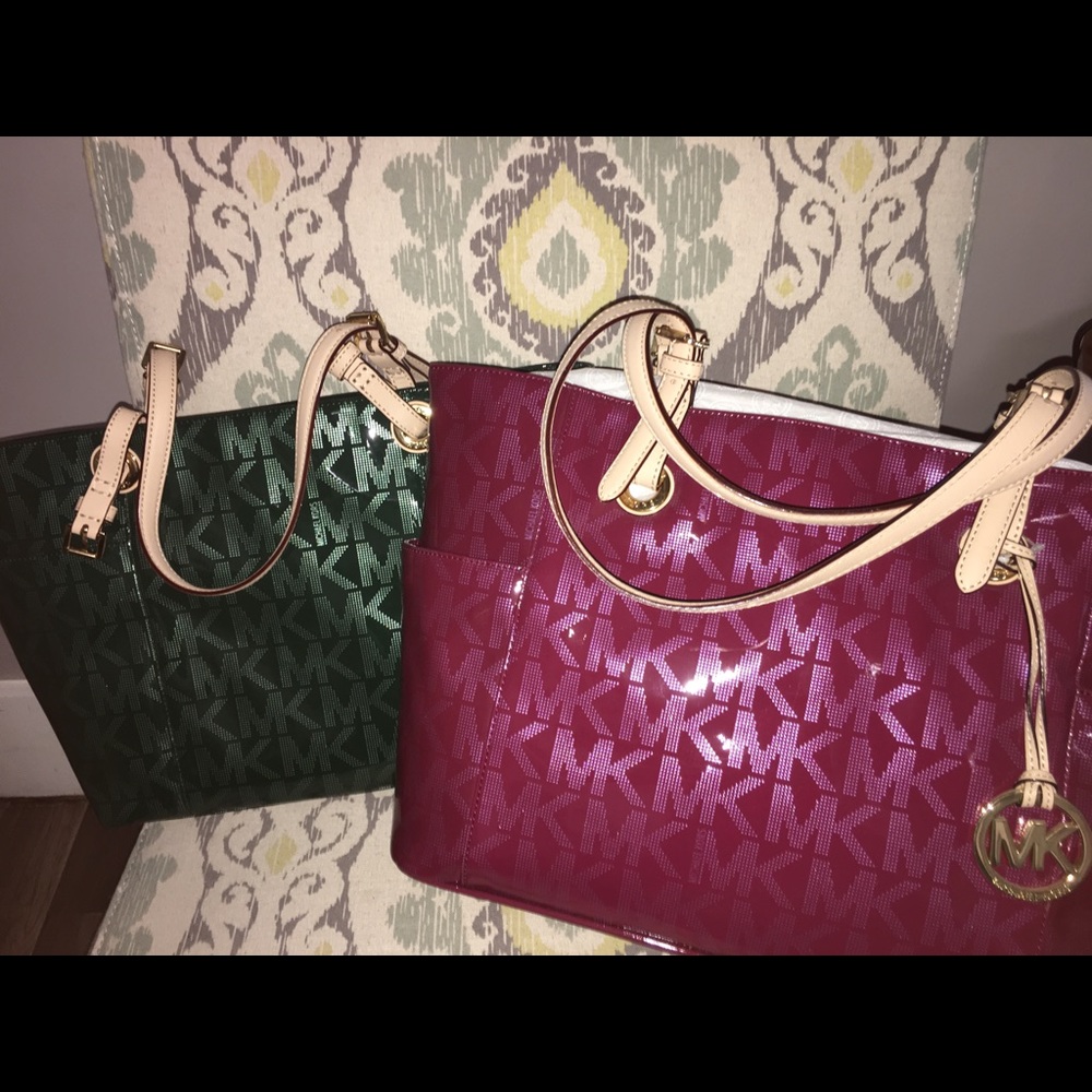 Micheal kors one green one red sold together